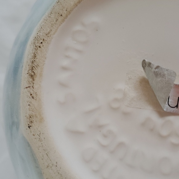 Hand Painted Sunflower Pitcher Portugal Neuwirth Brand Artist Signed 6-7" - Picture 8 of 10